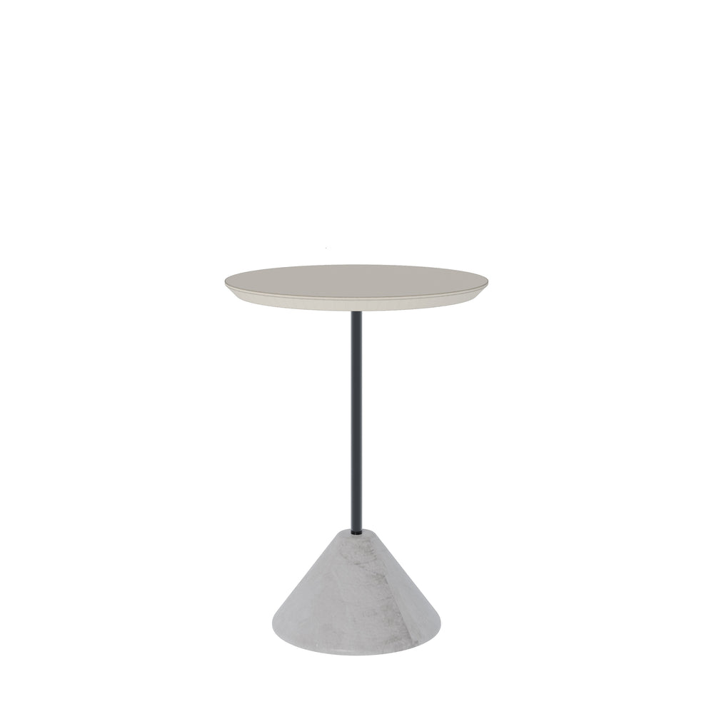 TABLE MESA STONE P OFF WHITE/GRAFITE 41111