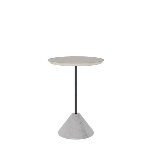 TABLE MESA STONE P OFF WHITE/GRAFITE 41111